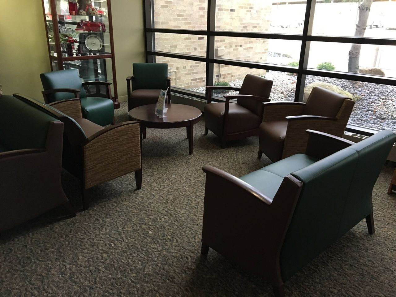 View Waiting-area upholstery — before and after